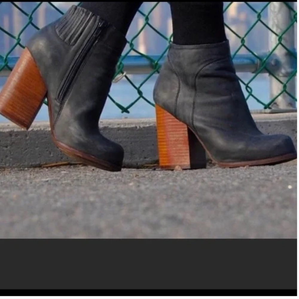 Jeffrey Campbell Hanger Leather Booties